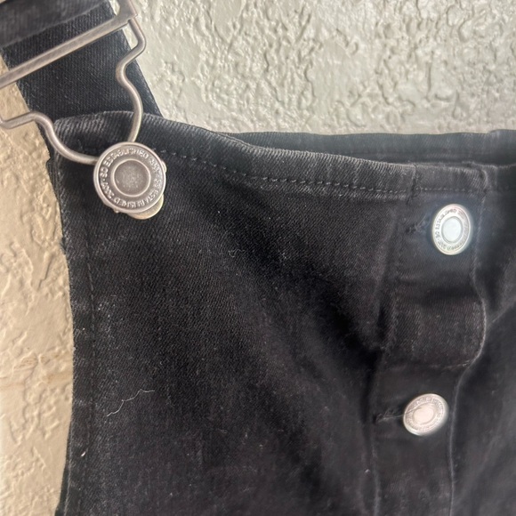 SO Juniors Black Denim Coverall Jumper Dress – Size Large - Picture 5 of 6